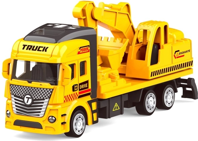 Excavadora con apariencia funcional