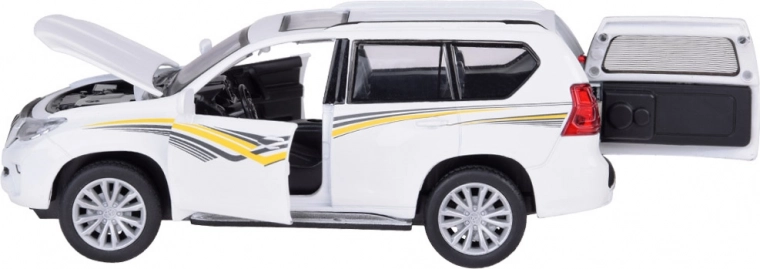 Luz, sonido y partes abatibles