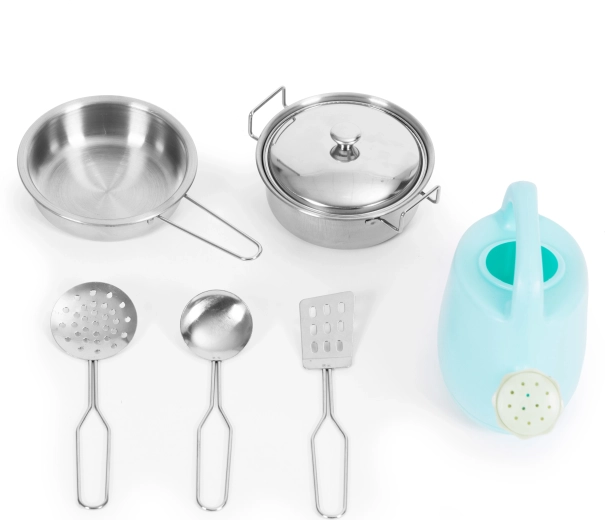 Accesorios metálicos incluidos