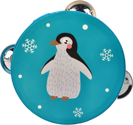 Diseño divertido con pingüino