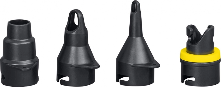 Compatibilidad universal gracias a 4 boquillas