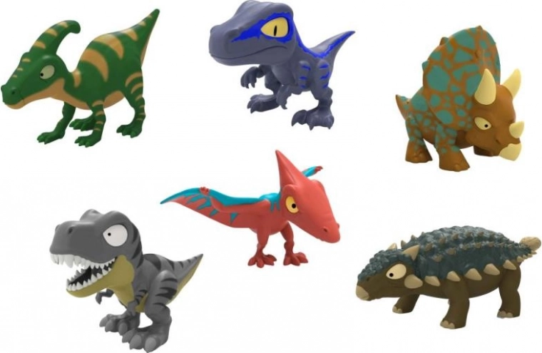 Sorpresa dentro: 1 de 6 dinosaurios