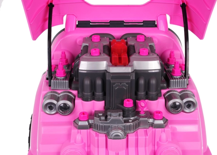 Motor desmontable bajo el capó