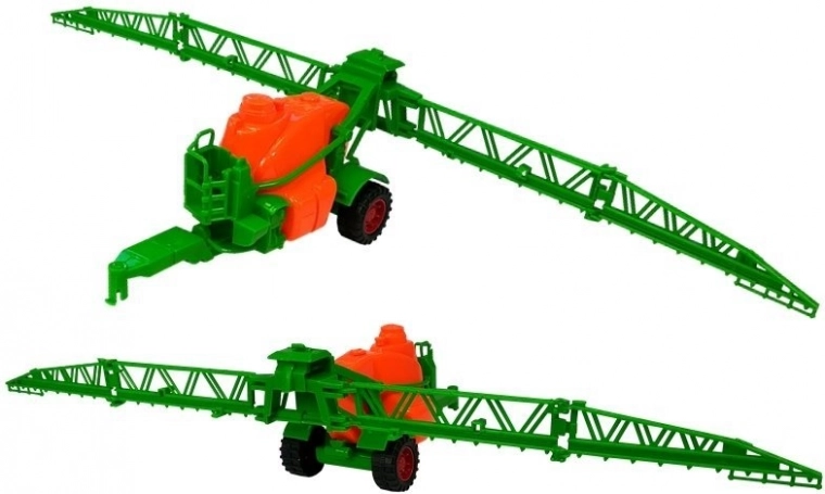 Pulverizador y esparcidor para el cuidado de los cultivos