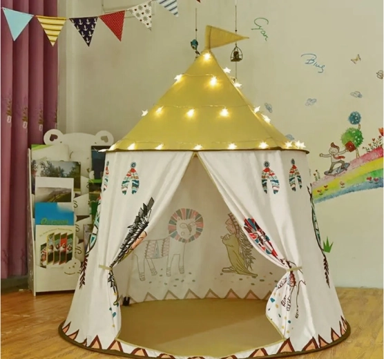 Motivos indígenas divertidos y cortinas