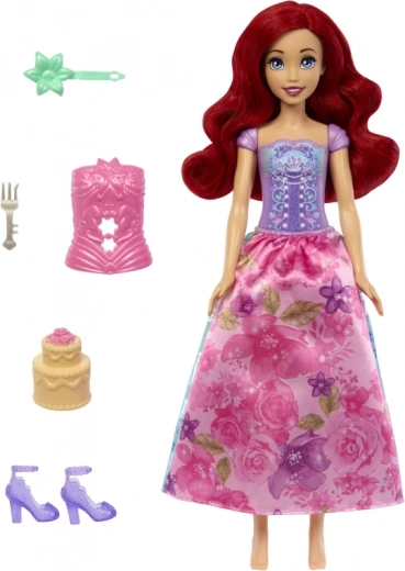 Muñeca Ariel con vestido floral
