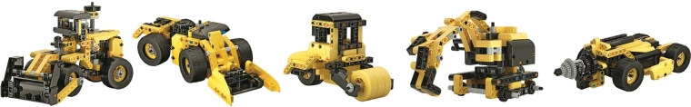 Hasta 10 modelos de un solo kit de construcción