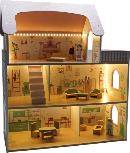 Atmósfera mágica gracias a la iluminación LED cálida