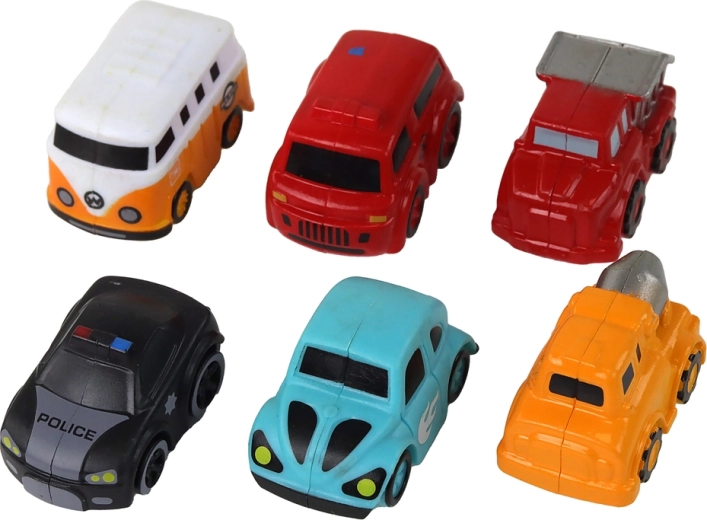 Seis modelos de coches