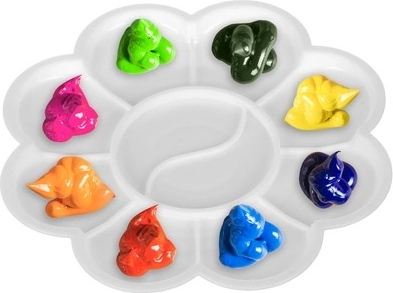 Paleta práctica incluida en el paquete