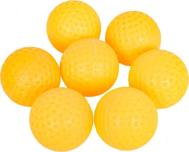 7 pelotas ligeras con textura