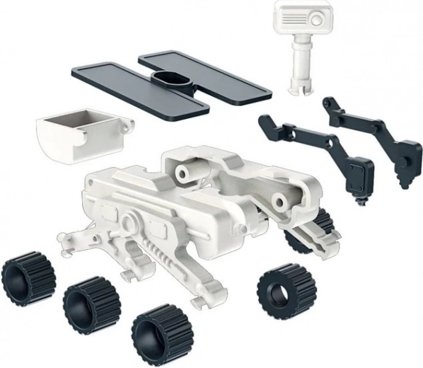 Rover marciano y dron montables