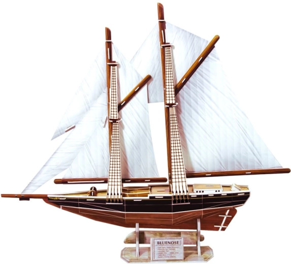 Modelo realista del legendario BLUENOSE