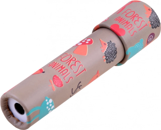 Adorable motivo de animales del bosque