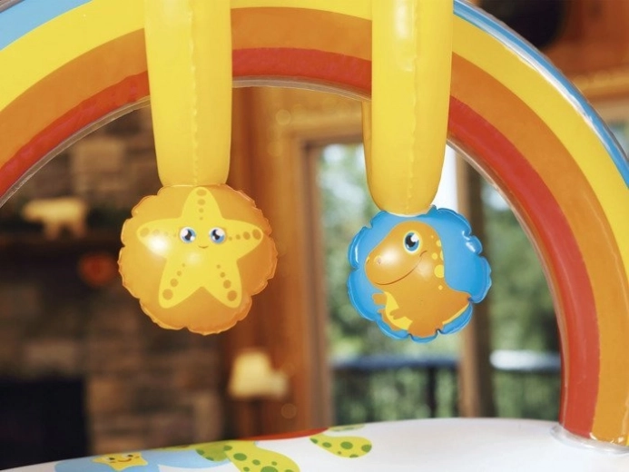 Arco con divertidos juguetes sonoros