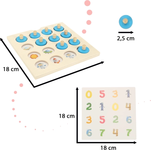 Números y habilidades motoras