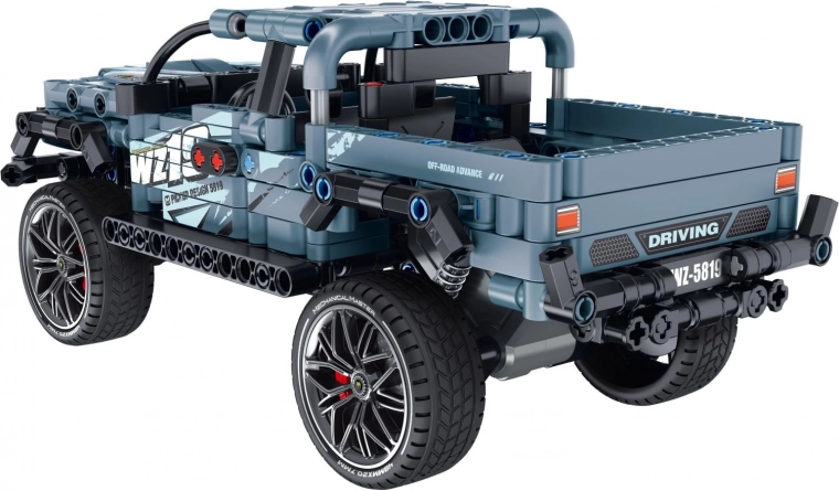 Estructura todoterreno detallada