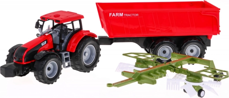 Esparcidor de heno para aún más diversión