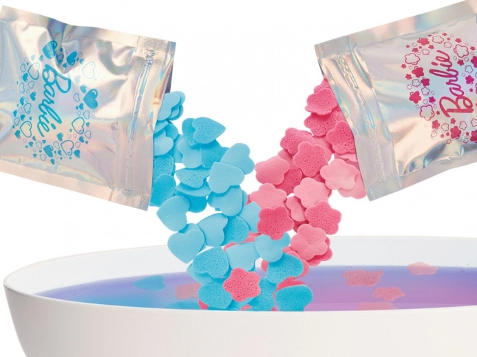 Magia acuática de colores con confeti