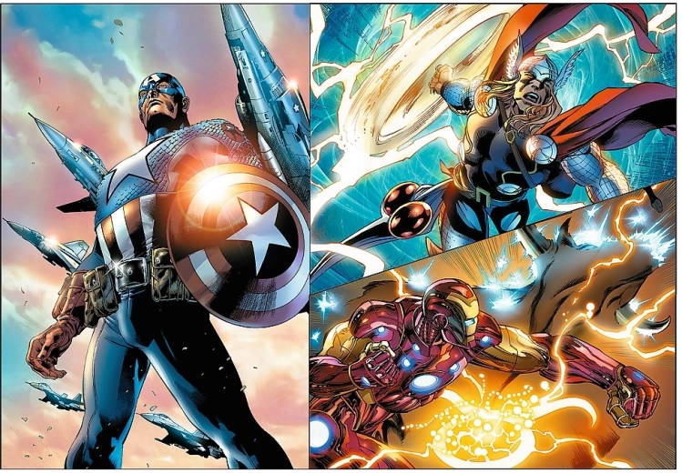 Héroes icónicos de MARVEL