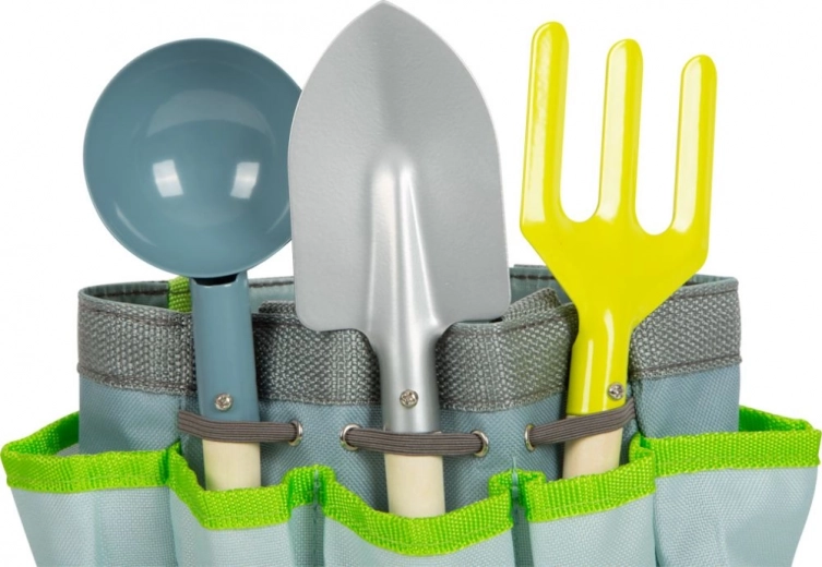 Herramientas infantiles resistentes de metal y madera