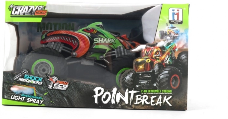 Efecto de spray con espectáculo de luces