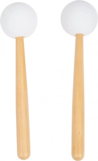 Sonido agradable gracias a las baquetas suaves