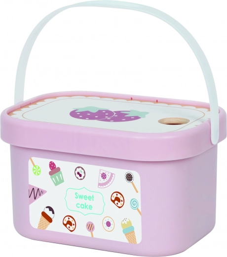 Caja de transporte para un guardado fácil