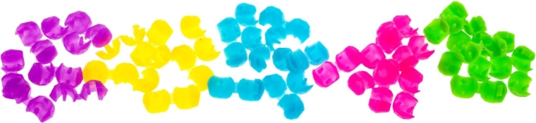 Colores y formas variadas para creatividad sin límites