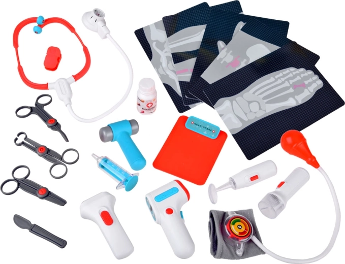 Gran cantidad de herramientas para jugar al doctor