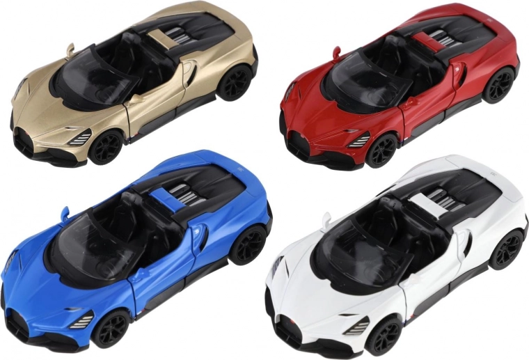 Acabado realista y carrocería metálica