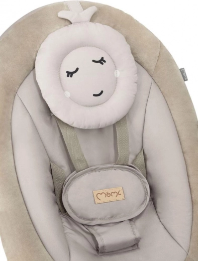 Asiento acolchado y sujeción segura