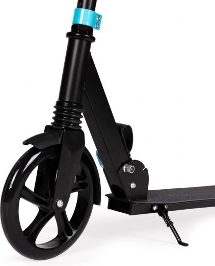 Plegado rápido, pata de apoyo y frenado seguro