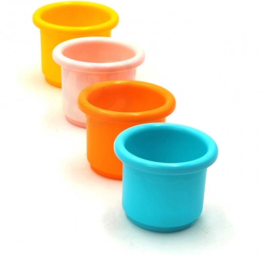 Set de cuatro vasitos para verter