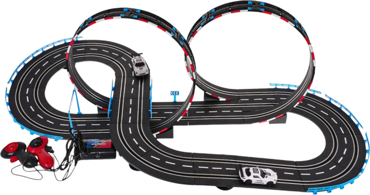 Dobles loopings y pista dinámica