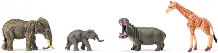 Safari ampliable con especies grandes y pequeñas