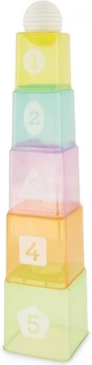 Construye torres y entrena la motricidad