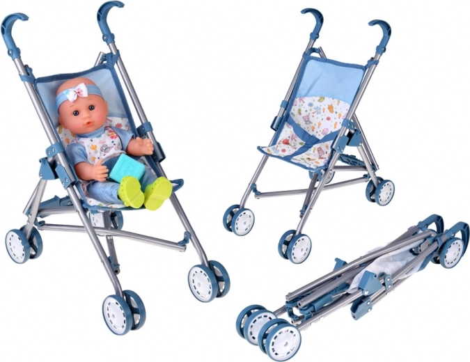 Cochecito plegable para muñeca para cada paseo