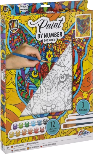 Todo en uno: lienzo, pinturas y pinceles
