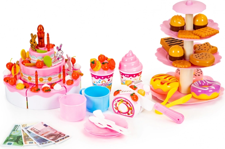 Soporte de postres de tres niveles