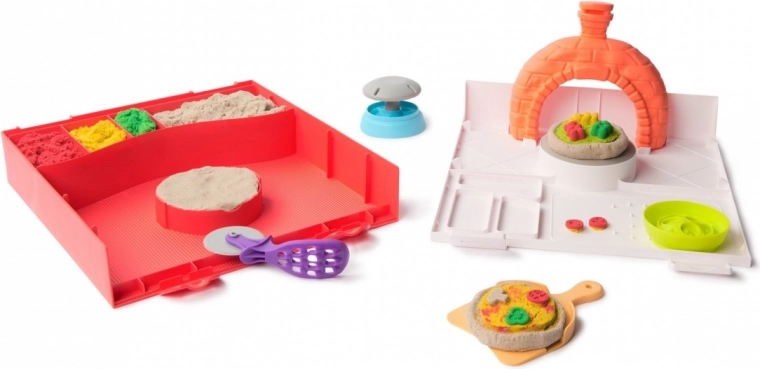 Hornea creaciones de pizza sin desorden