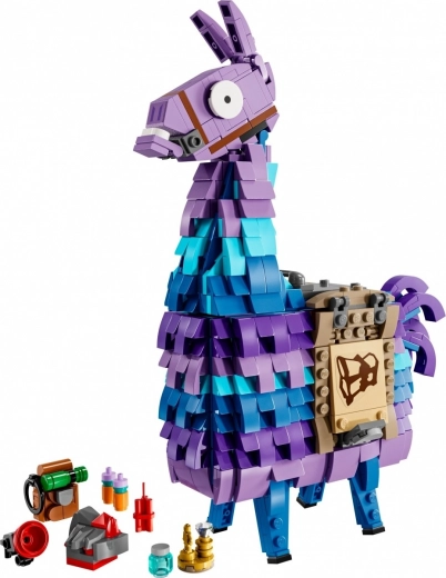 Llama icónica de FORTNITE con elementos móviles