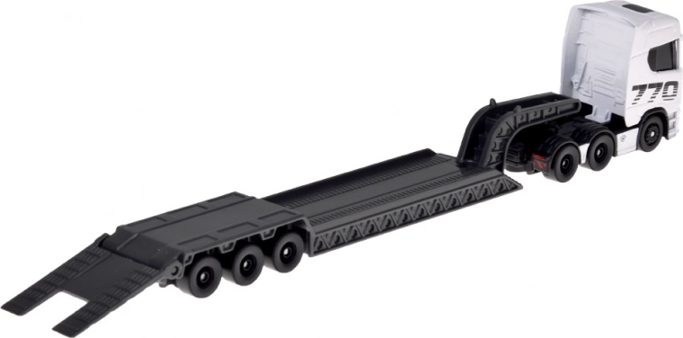 Conjunto realista para el transporte de maquinaria