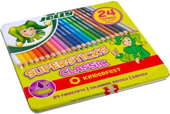 24 colores intensos y equilibrados