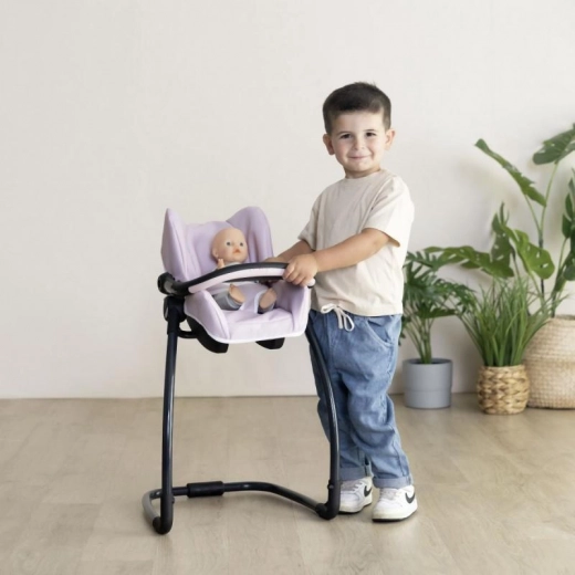 3 en 1: silla de coche, columpio y trona
