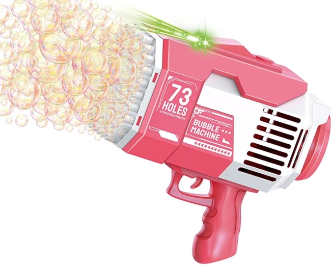 Espectáculo masivo de burbujas: 73 orificios