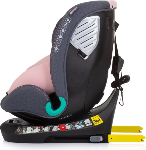 Instalación segura mediante ISOFIX y Top Tether