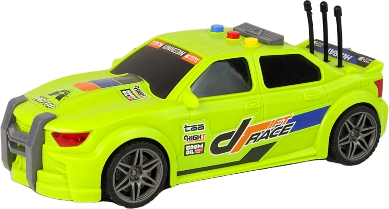 Diseño drift llamativo y líneas aerodinámicas