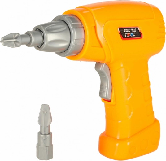 Taladro de juguete eléctrico y herramientas