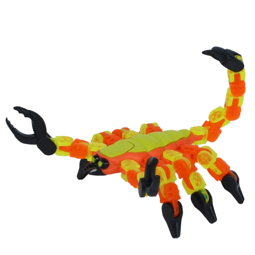 Escorpión flexible y posable
